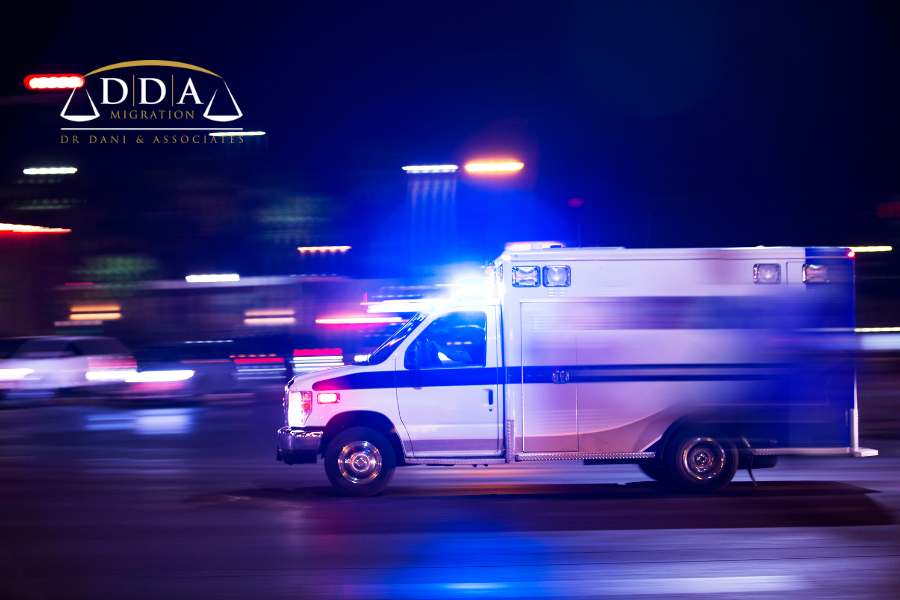 "Code Red" Ambulance Dremelbourne