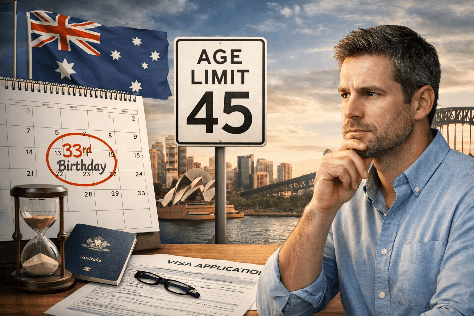 تاثیر سن در مهاجرت به استرالیا